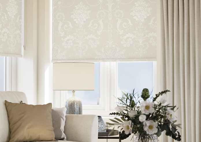 Laura Ashley Josette, Dove Grey - Roller Blind - Image 5